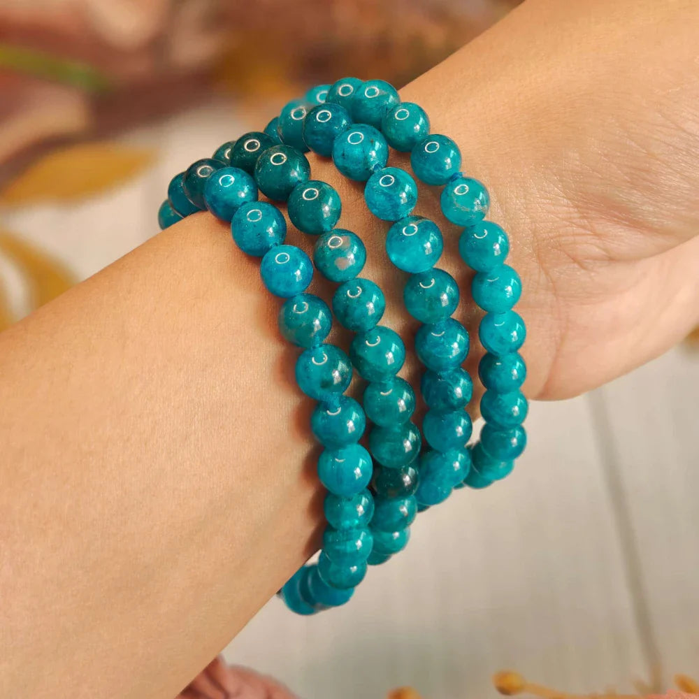 Blue Apatite Bracelet