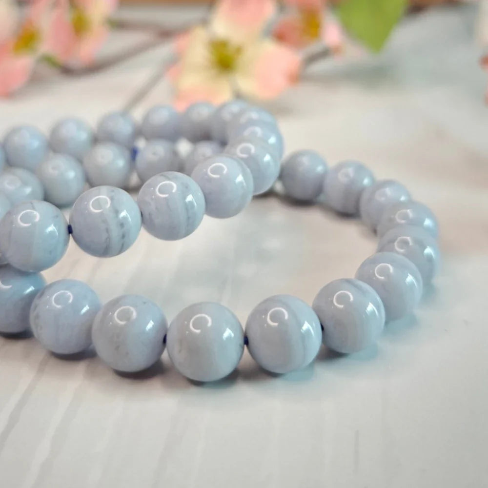 Blue Lace Agate Bracelet