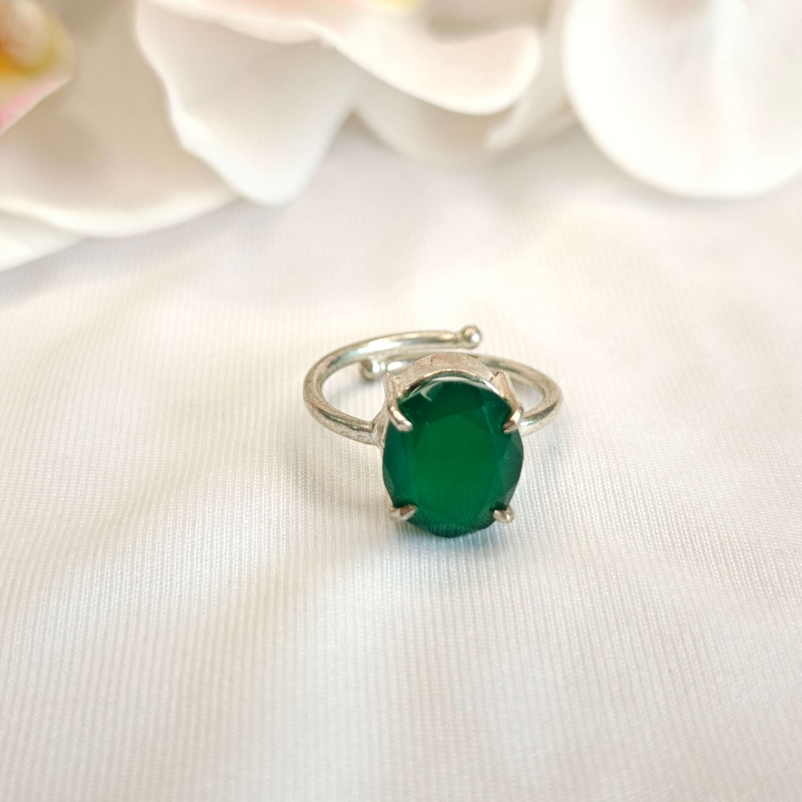 Green Aventurine Ring