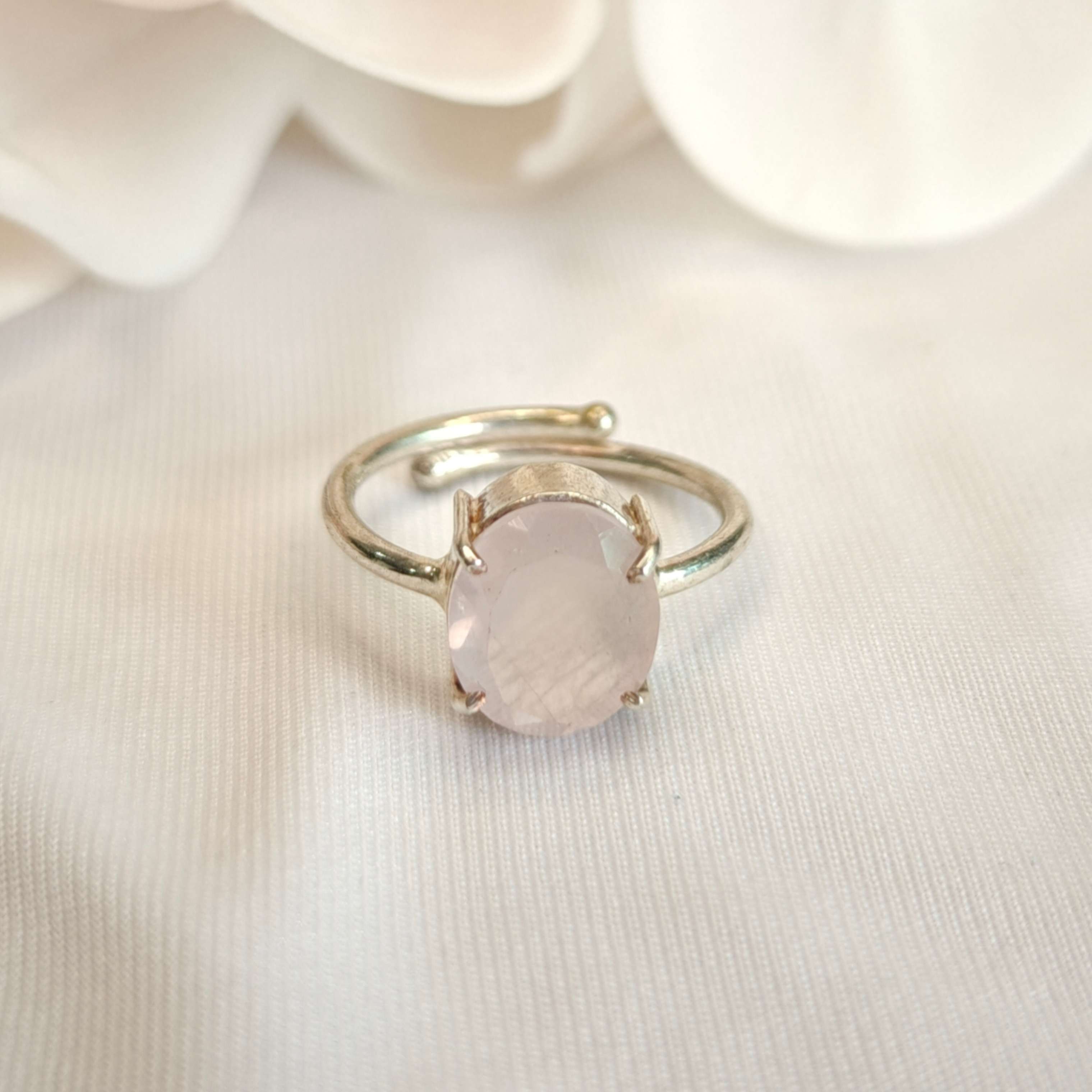 Rosequartz Ring