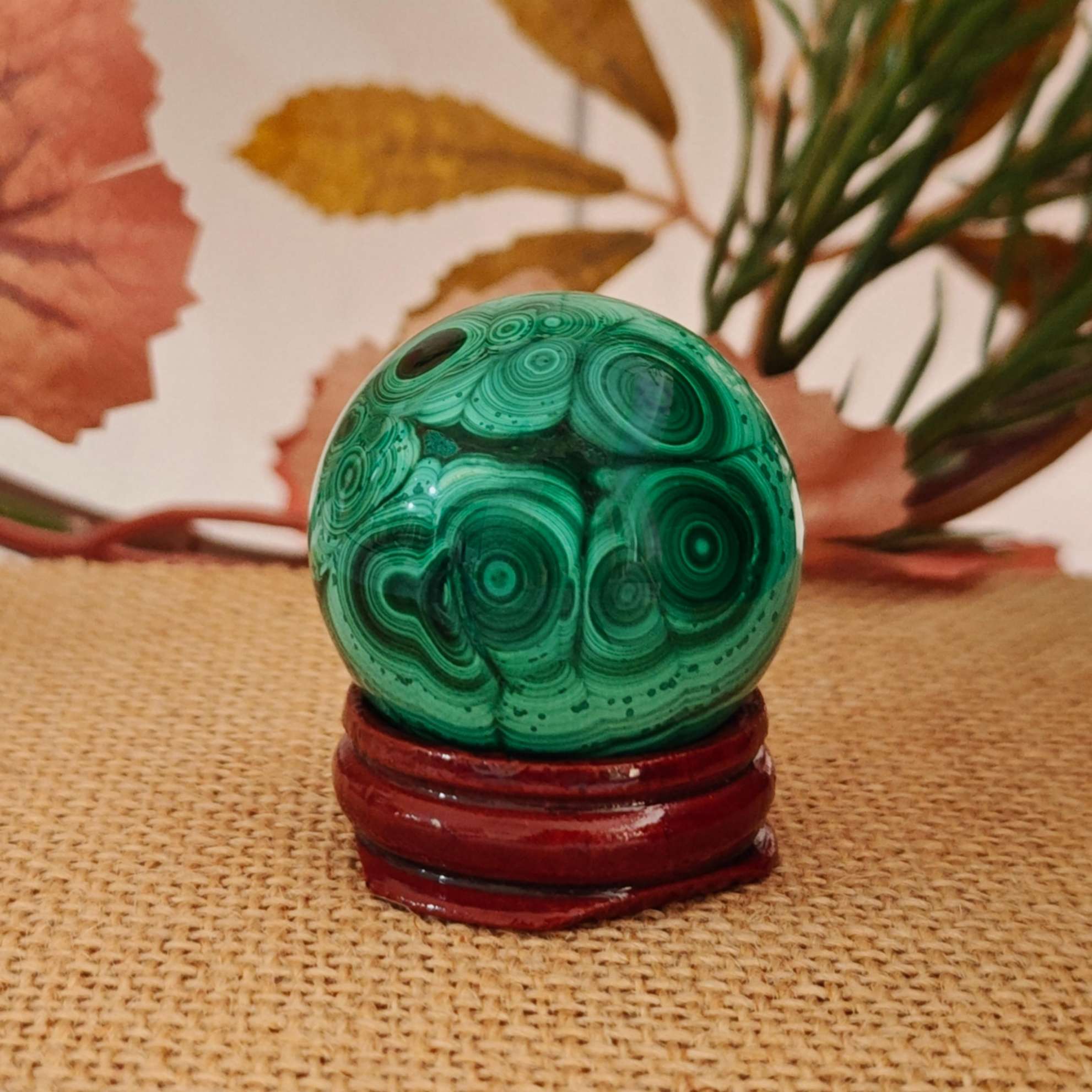 Malachite Sphere